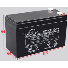 DJW12-7.0 Bateria de chumbo-ácido selado sem manutenção